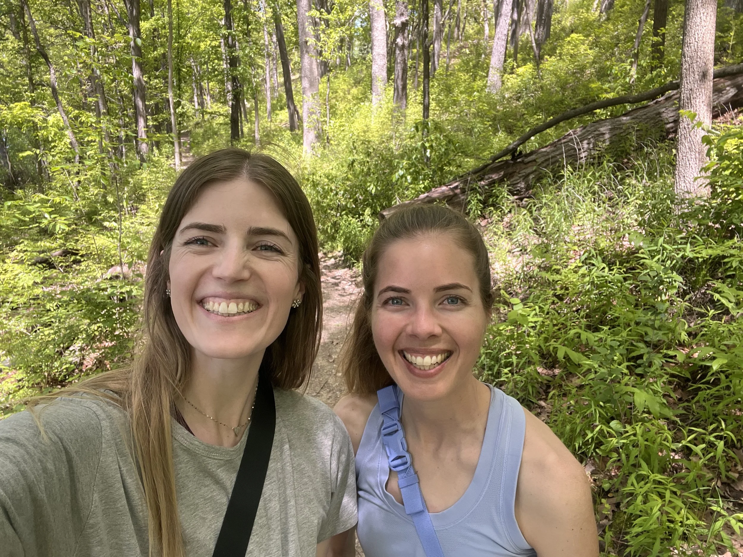   My colleague, Libby Stenzel, RD, and I catching up after writing this article!   